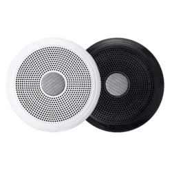 Fusion® 010-02196-00 - XS Classic Series 200W 2-Way 4-Ohm 6.5" Black/White Flush Mount Speakers, Pair