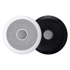 Fusion® 010-02199-00 - XS Classic Series 40W 2-Way 4-Ohm 4" Black/White Flush Mount Speakers, Pair