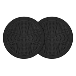 Fusion® 010-02299-01 - FM Series 120W 2-Way 4-Ohm 6.5" Black Flush Mount Round Speakers