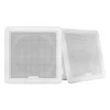 Fusion® 010-02300-10 - FM Series 200W 2-Way 4-Ohm 7.7" White Flush Mount Square Speakers