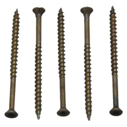 AP Products® - 8" X 3" Raw Square Flat Head Recess Screws