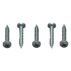 AP Products® - 8" X 1" Raw Square Pan Head Recess Screws