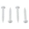 AP Products® 012-PSQ1000W8X1-1/2 - 8" X 1-1/2" Polar White Square Pan Head Recess Screws