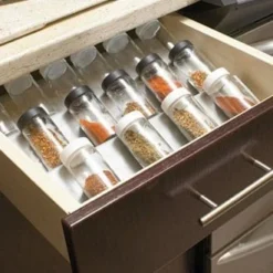 Icon Technologies® 01250 - Pewter Gray Plastic Spice Tray