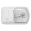 AP Products® - Brilliant Light Series Oblong Surface Mount LED Overhead Light With Switch