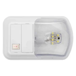 AP Products® - Brilliant Light Series Oblong Surface Mount LED Overhead Light With Switch