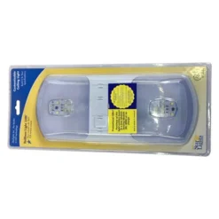 AP Products® 016BL3333 - Brilliant Light Series Oblong Surface Mount LED Double Bulbs Overhead Dome Light With Switch