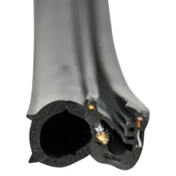 AP Products® 018-088-BB - 28' Black EPDM Sponge Rubber Door/Window Single Bulb Seal