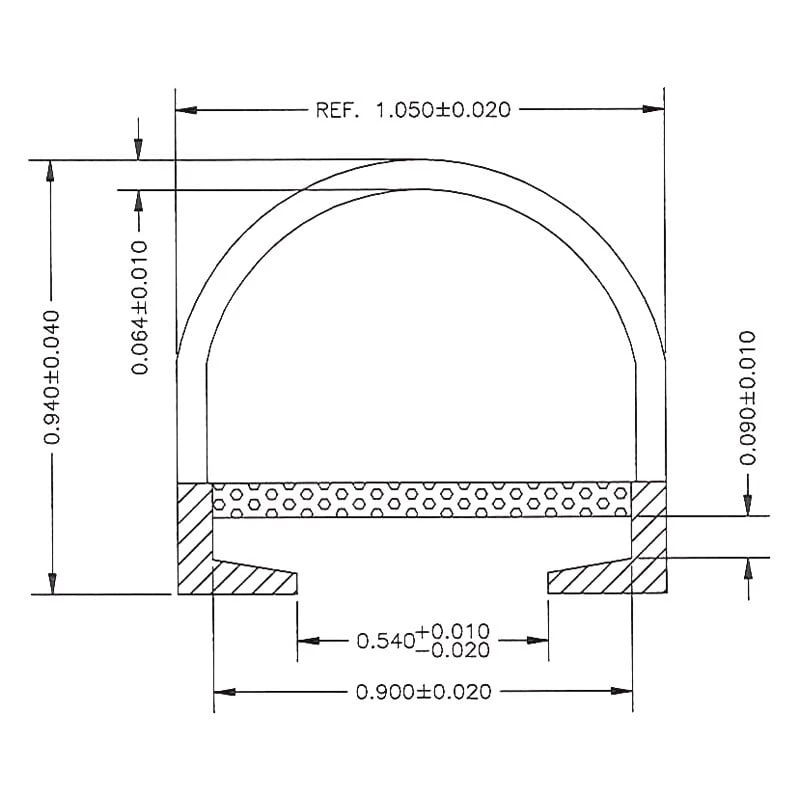AP Products® 018-1065-EKD - EK™ 35' Gray Rubber Slide-Out D-Seal 2 AP Products® 018-1065-EKD - EK™ 35' Gray Rubber Slide-Out D-Seal - Image 2