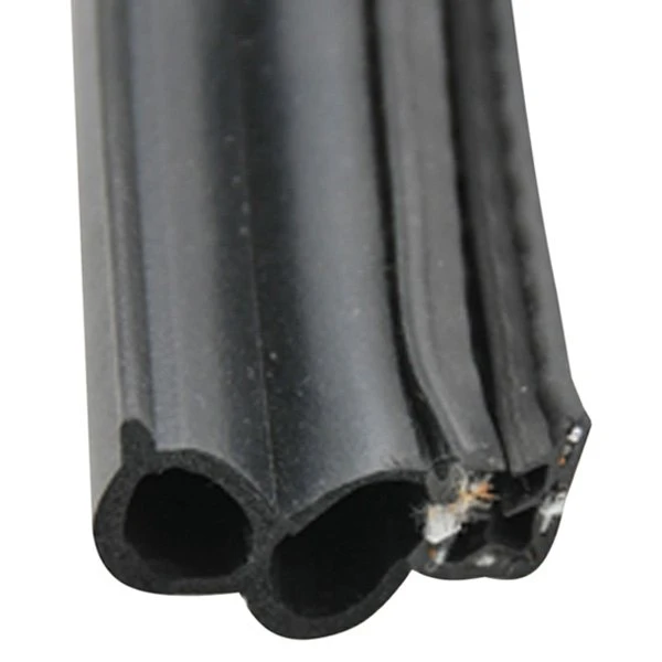 AP Products® - 28' Black Rubber Door/Window Double Bulb Seal 1 AP Products® - 28' Black Rubber Door/Window Double Bulb Seal