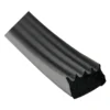 AP Products® 018-855 - 50' Black EPDM Sponge Rubber Door/Window Foam Seal With Ribs