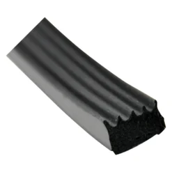 AP Products® - 50' Black EPDM Sponge Rubber Door/Window Foam Seal With Ribs -Magma Store 018 855