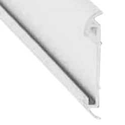 AP Products® 021-54603-8 - 8' Mill Aluminum Flat Trim With Insert Slot