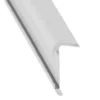 AP Products® 021-57401-16 - 16' Polar White Aluminum Insert Roof Edge