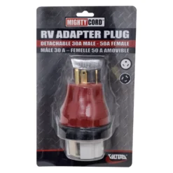Valterra® 03050DAVP - Mighty Cord™ Power Cord Adapter (30A Straight Male X 50A Locking Female)