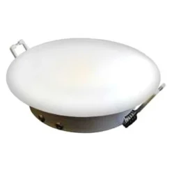 LaSalle Bristol® 410RSBF4008RTP - Round Flush Mount LED Single Bulb Overhead Light (4.5" Dia X 2.0"D)