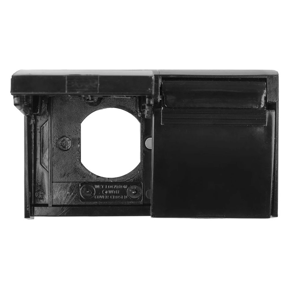 JR Products® - Rectangular Weatherproof Receptacle Cover 1 JR Products® - Rectangular Weatherproof Receptacle Cover