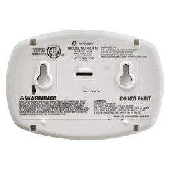 First Alert® - Battery White Carbon Monoxide Alarm With Digital Display -Magma Store 1039727 3