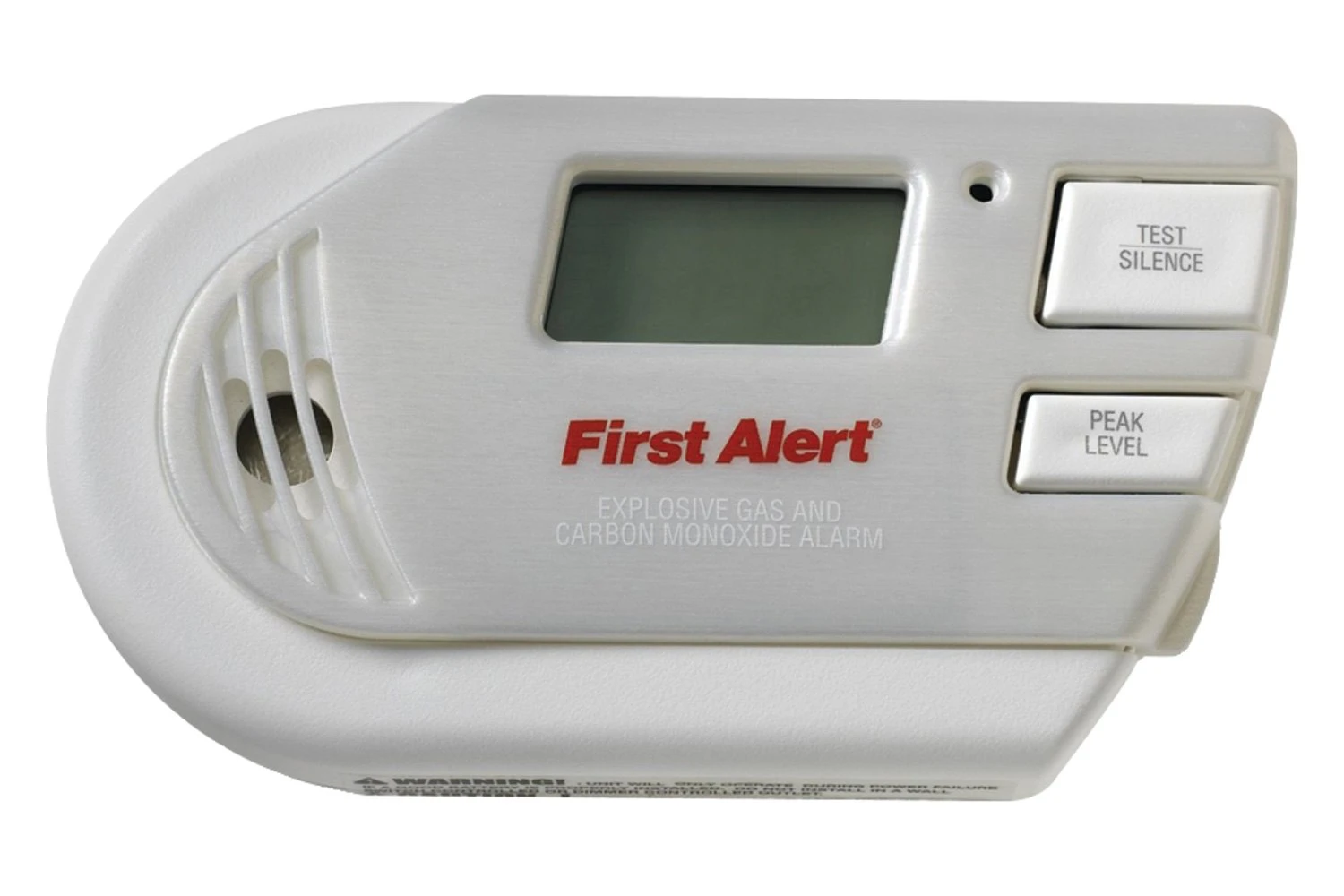First Alert® - White Surface Mount Explosive Gas/Carbon Monoxide Alarm With Battery Backup & Digital Display 6 First Alert® - White Surface Mount Explosive Gas/Carbon Monoxide Alarm With Battery Backup & Digital Display - Image 6