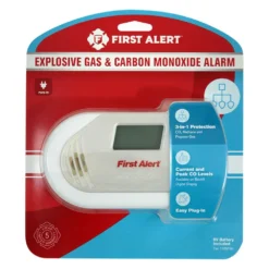 First Alert® - White Surface Mount Explosive Gas/Carbon Monoxide Alarm With Battery Backup & Digital Display 15 First Alert® - White Surface Mount Explosive Gas/Carbon Monoxide Alarm With Battery Backup & Digital Display -Magma Store 1039760 8