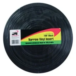 JR Products® 11291 - 100' Black Vinyl Narrow Trim Insert -Magma Store 11291 2 1