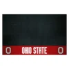 FanMats® 12109 - NCAA Ohio State University 26" X 42" Grill Mat With "O" Logo & "Ohio State" Wordmark