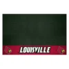 FanMats® 12123 - NCAA University Of Louisville 26" X 42" Grill Mat With "Cardinal" Logo & "Louisville" Wordmark