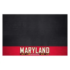 FanMats® 12124 - NCAA University Of Maryland 26" X 42" Grill Mat With "Maryland" Wordmark