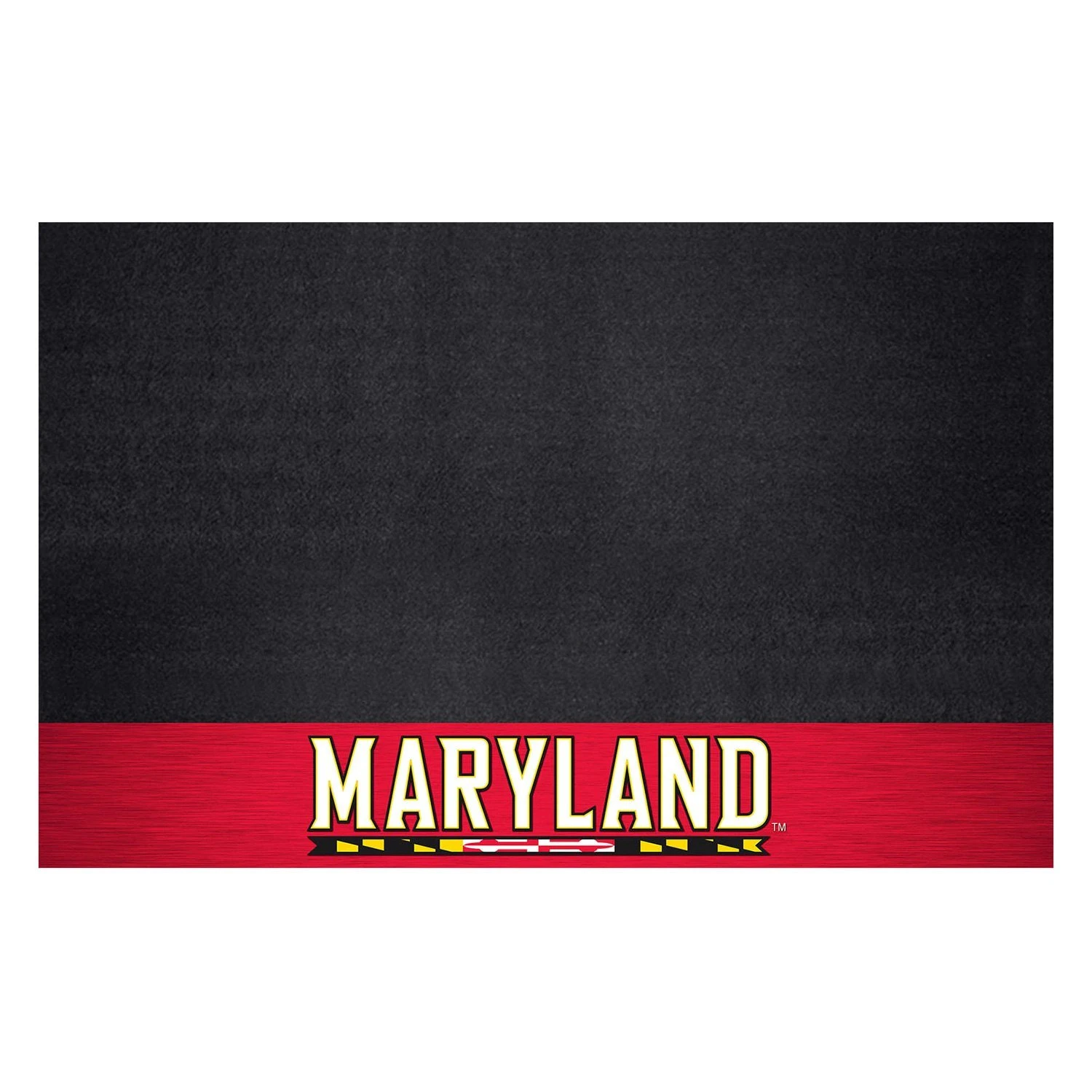 FanMats® 12124 - NCAA University Of Maryland 26" X 42" Grill Mat With "Maryland" Wordmark 1 FanMats® 12124 - NCAA University Of Maryland 26" X 42" Grill Mat With "Maryland" Wordmark