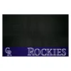 FanMats® 12152 - MLB "Colorado Rockies" 26" X 42" Grill Mat With "CR" Logo & "Rockies" Wordmark