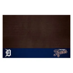 FanMats® 12153 - MLB "Detroit Tigers" 26" X 42" Grill Mat With "D" Logo & "Detroit Tigers" Wordmark