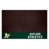 FanMats® 12163 - MLB "Oakland Athletics" 26" X 42" Grill Mat With "Circular Oakl& Athletics With A" Logo & Wordmark