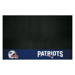 FanMats® 12192 - NFL "New England Patriots" 26" X 42" Grill Mat With "Patriot" Logo & "Patriots" Wordmark
