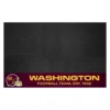 FanMats® 12205 - NFL "Washington Redskins" 26" X 42" Grill Mat With "Native American" Logo & Wordmark