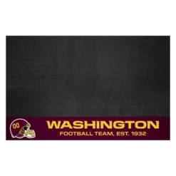 FanMats® 12205 - NFL "Washington Redskins" 26" X 42" Grill Mat With "Native American" Logo & Wordmark