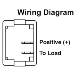 JR Products® 12235 - Double SPST On/Off Black Lighting Switch -Magma Store 12235 2