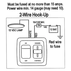JR Products® - Slider Labled Dimmer Switch -Magma Store 12275 2