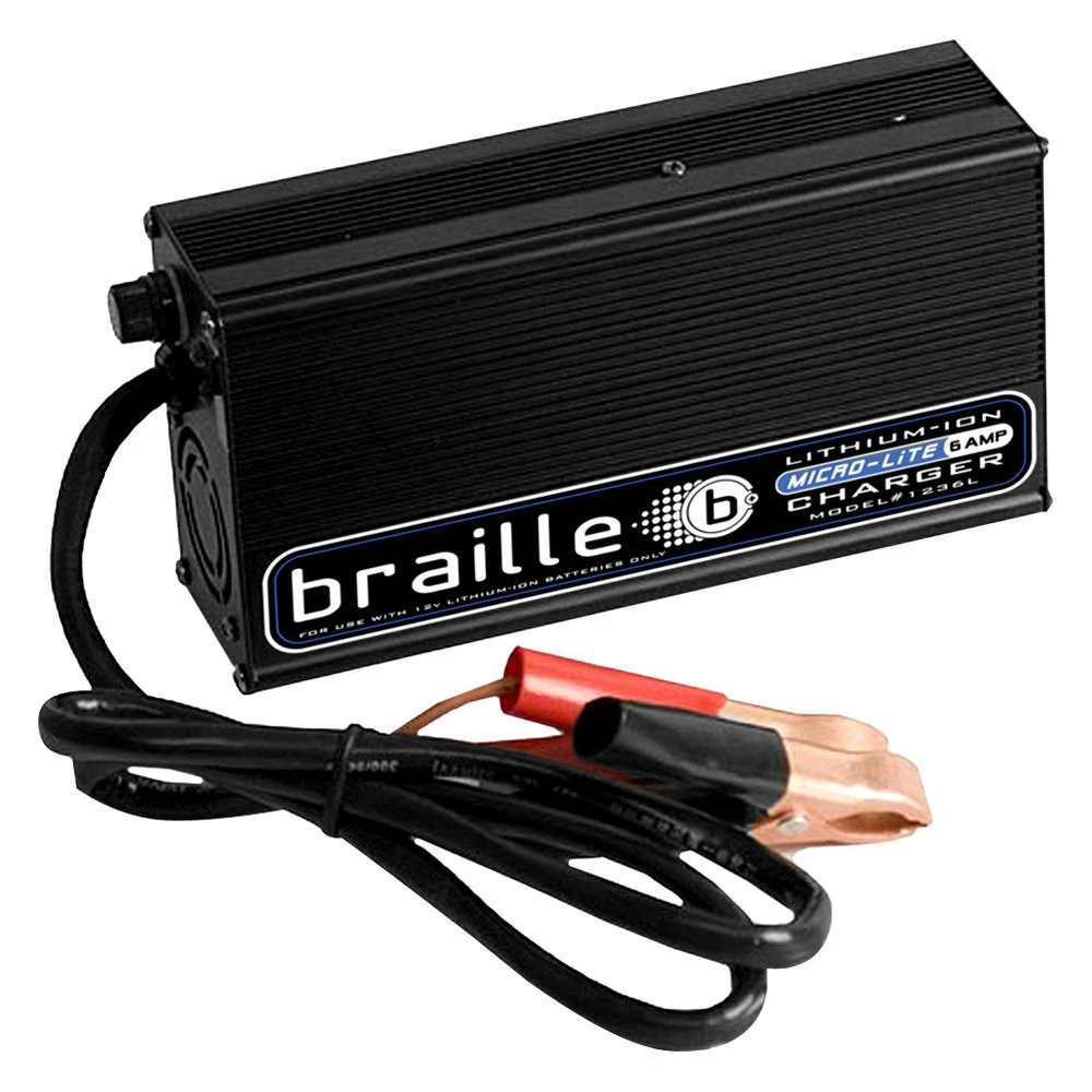 Braille Battery® - 12 V Compact Battery Charger 2 Braille Battery® - 12 V Compact Battery Charger - Image 2