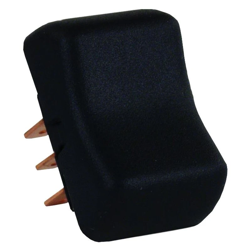 JR Products® 13025 - Single DPDT On/Off/On Rectangular Black Multi Purpose Switch 1 JR Products® 13025 - Single DPDT On/Off/On Rectangular Black Multi Purpose Switch