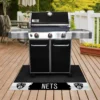 FanMats® 14197 - NBA "Brooklyn Nets" 26" X 42" Grill Mat With "Nets & B Shield" Logo & "Brooklyn" Wordmark
