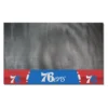 FanMats® 14217 - NBA "Philadelphia 76ers" 26" X 42" Grill Mat With "76 & Stars" Primary Logo