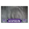FanMats® 14220 - NBA "Sacramento Kings" 26" X 42" Grill Mat With "Crown" Logo & "Sacramento Kings" Wordmark