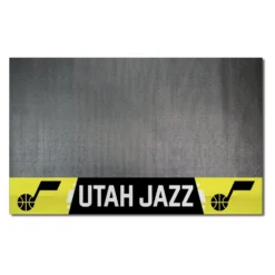 FanMats® 14223 - NBA "Utah Jazz" 26" X 42" Grill Mat With "Music Note" Logo & "Utah Jazz" Wordmark