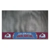 FanMats® 14231 - NHL "Colorado Avalanche" 26" X 42" Grill Mat With "Mountain A" Logo & Wordmark