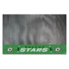 FanMats® 14233 - NHL "Dallas Stars" 26" X 42" Grill Mat With "D Star" Logo & Wordmark