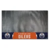 FanMats® 14235 - NHL "Edmonton Oilers" 26" X 42" Grill Mat With "Circle Oilers" Logo & Wordmark