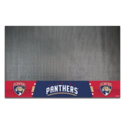 FanMats® 14236 - NHL "Florida Panthers" 26" X 42" Grill Mat With "Shield Panthers" Logo & Wordmark