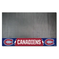 FanMats® 14239 - NHL "Montreal Canadiens" 26" X 42" Grill Mat With "C" Primary Logo & Wordmark
