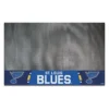 FanMats® 14249 - NHL "St. Louis Blues" 26" X 42" Grill Mat With "St. Louis Blues" Wordmark
