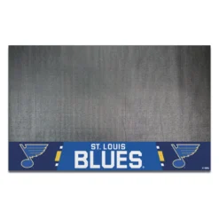FanMats® 14249 - NHL "St. Louis Blues" 26" X 42" Grill Mat With "St. Louis Blues" Wordmark